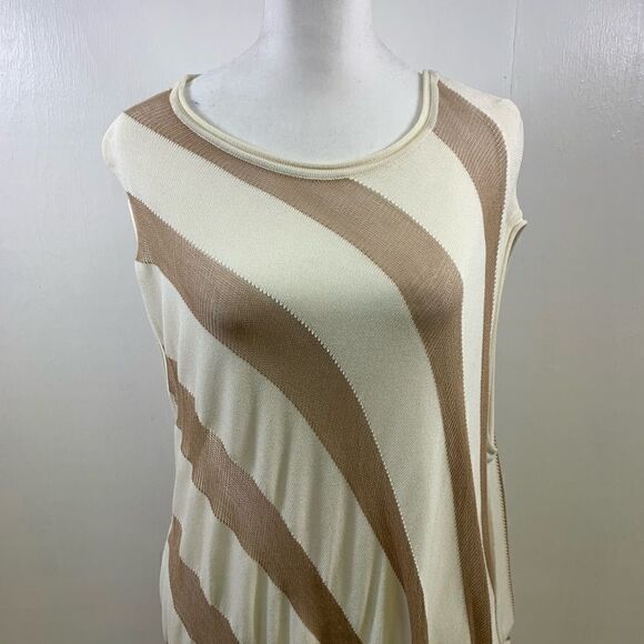 Rudsak Asymmetrical Knit Striped Dress XS/S - Picture 3 of 11